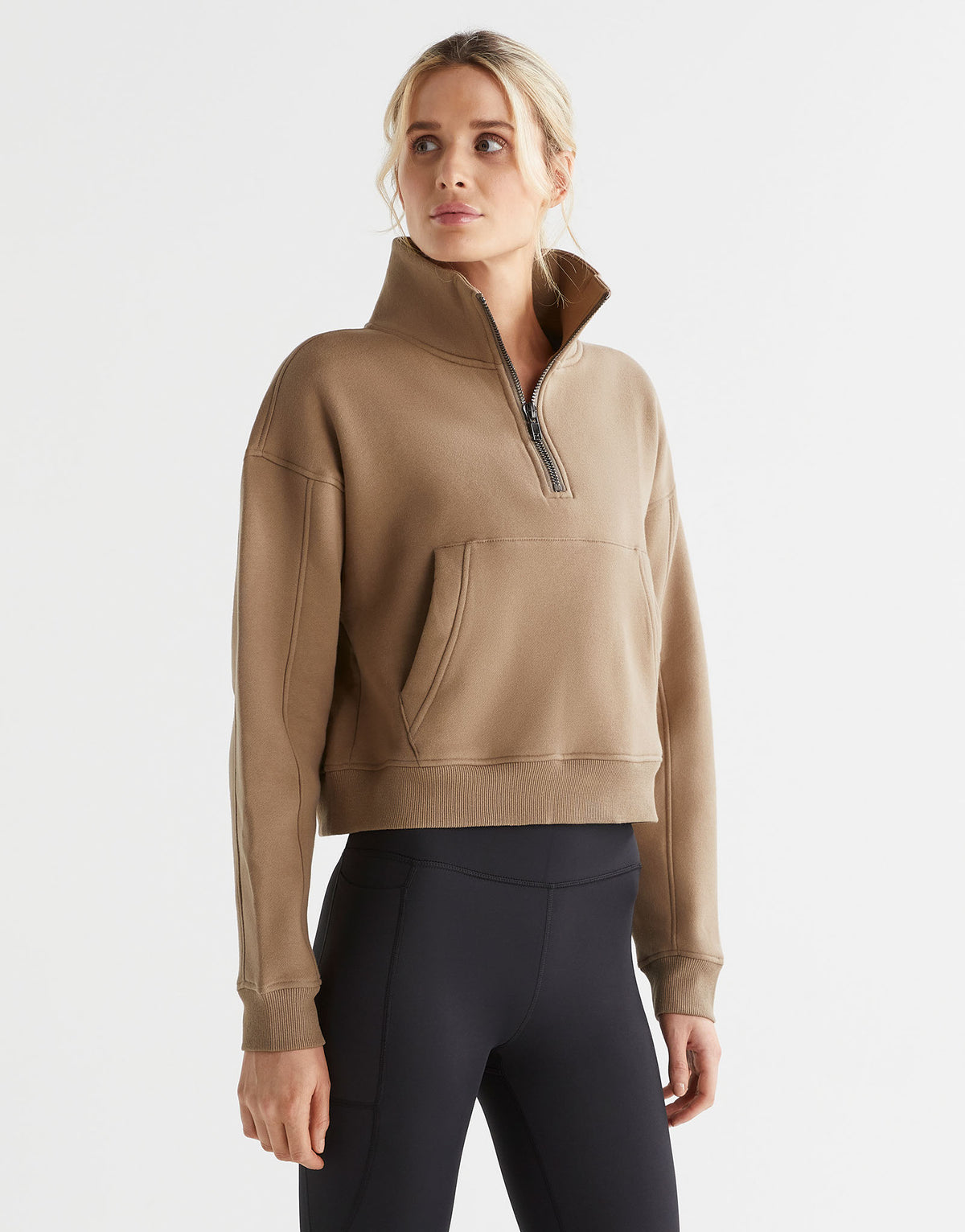 Lilybod-Rihanna-1-4-Zip-Up-Sweat-Taupe-LT77-TP-7.jpeg